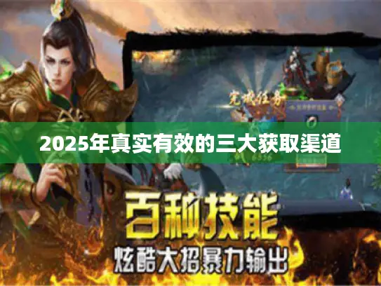 2025年真实有效的三大获取渠道