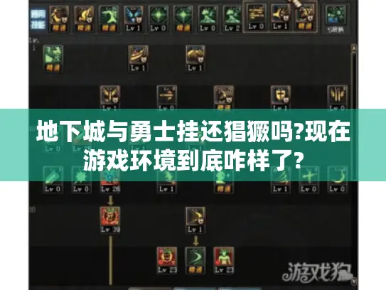 地下城与勇士挂还猖獗吗?现在游戏环境到底咋样了?