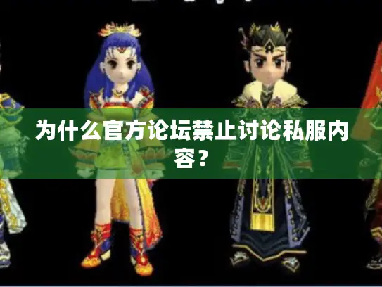 为什么官方论坛禁止讨论私服内容？