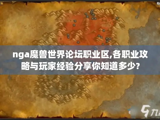 nga魔兽世界论坛职业区,各职业攻略与玩家经验分享你知道多少?
