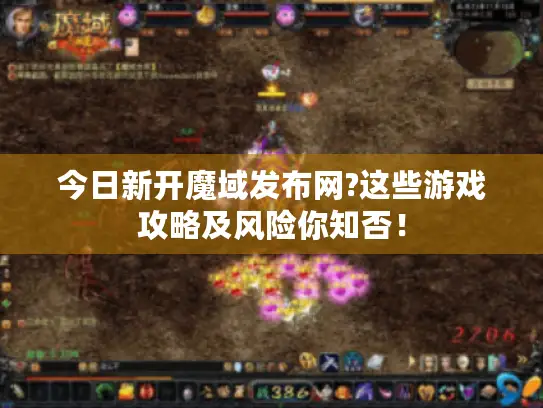 今日新开魔域发布网?这些游戏攻略及风险你知否！