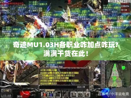 奇迹MU1.03H各职业咋加点咋玩?满满干货在此！
