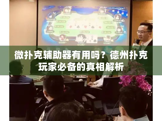 微扑克辅助器有用吗？德州扑克玩家必备的真相解析