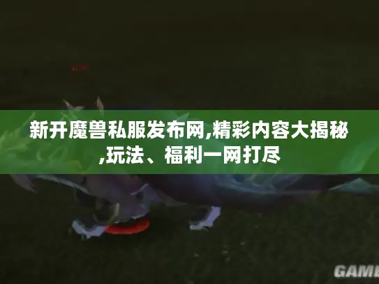 新开魔兽私服发布网,精彩内容大揭秘,玩法、福利一网打尽 新开魔兽私服发布网,精彩内容大揭秘,玩法、福利一网打尽