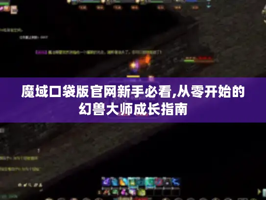 魔域口袋版官网新手必看,从零开始的幻兽大师成长指南