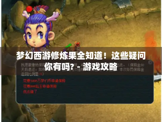 梦幻西游修炼果全知道！这些疑问你有吗? - 游戏攻略