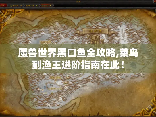 魔兽世界黑口鱼全攻略,菜鸟到渔王进阶指南在此！