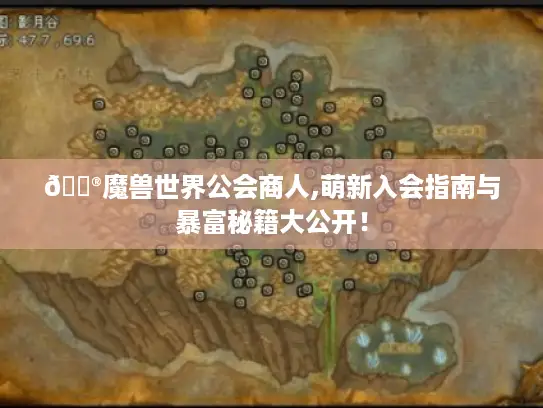 🎮魔兽世界公会商人,萌新入会指南与暴富秘籍大公开！