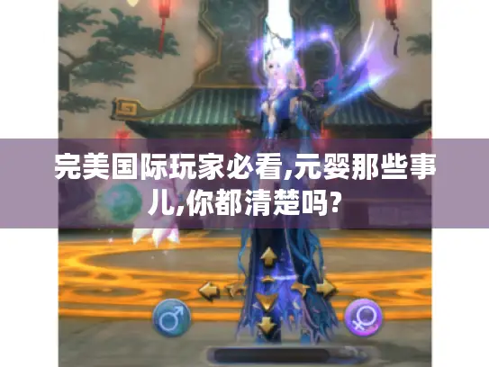 完美国际玩家必看,元婴那些事儿,你都清楚吗?