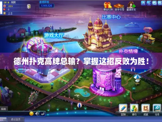 德州扑克高牌总输?掌握这招反败为胜! 德州扑克高牌总输?掌握这招反败为胜!