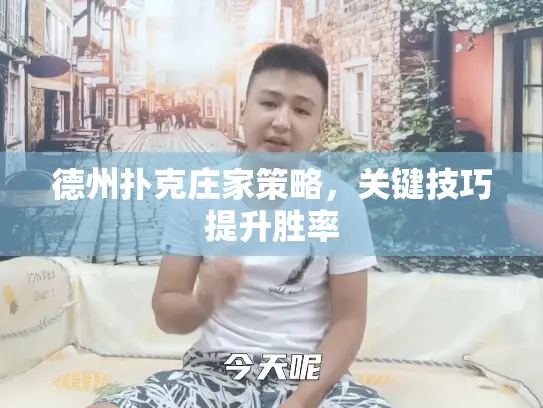 德州扑克庄家策略，关键技巧提升胜率