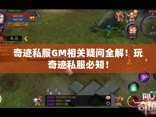 奇迹私服GM相关疑问全解!玩奇迹私服必知! 奇迹私服GM相关疑问全解!玩奇迹私服必知!