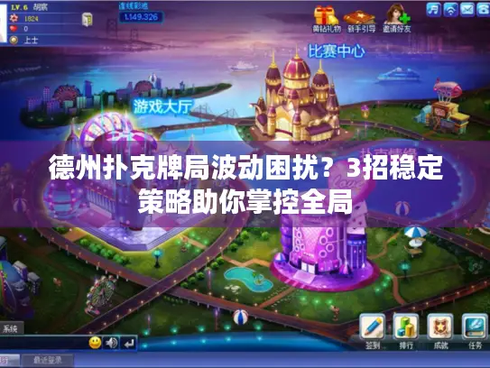 德州扑克牌局波动困扰？3招稳定策略助你掌控全局