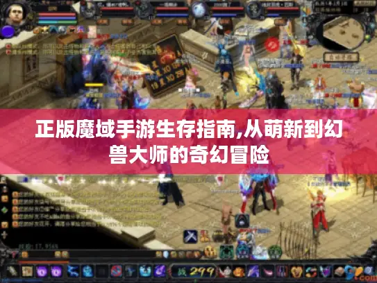 正版魔域手游生存指南,从萌新到幻兽大师的奇幻冒险