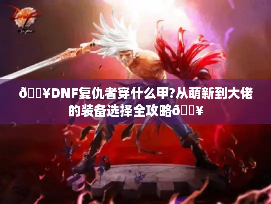 🔥DNF复仇者穿什么甲?从萌新到大佬的装备选择全攻略🔥