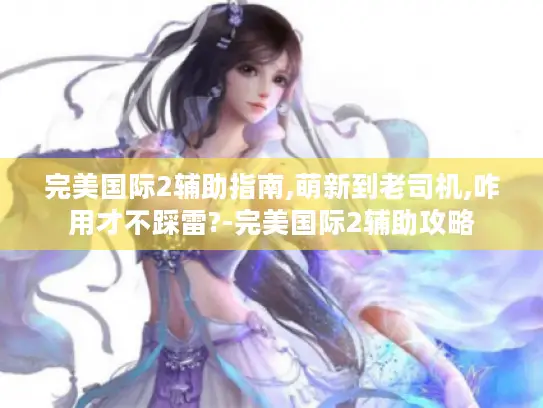 完美国际2辅助指南,萌新到老司机,咋用才不踩雷?-完美国际2辅助攻略