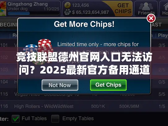 竞技联盟德州官网入口无法访问？2025最新官方备用通道速递！