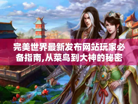 完美世界最新发布网站玩家必备指南,从菜鸟到大神的秘密通道！