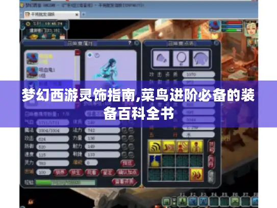 梦幻西游灵饰指南,菜鸟进阶必备的装备百科全书