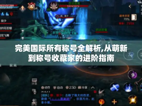 完美国际所有称号全解析,从萌新到称号收藏家的进阶指南 完美国际所有称号全解析,从萌新到称号收藏家的进阶指南