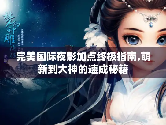 完美国际夜影加点终极指南,萌新到大神的速成秘籍 完美国际夜影加点终极指南,萌新到大神的速成秘籍