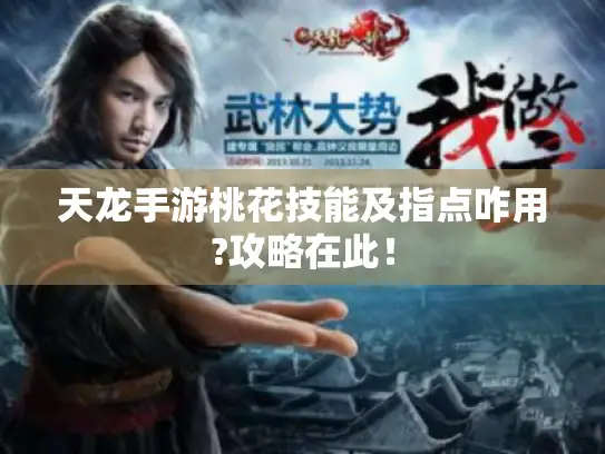 天龙手游桃花技能及指点咋用?攻略在此！