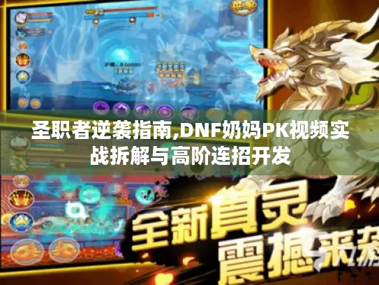 圣职者逆袭指南,DNF奶妈PK视频实战拆解与高阶连招开发