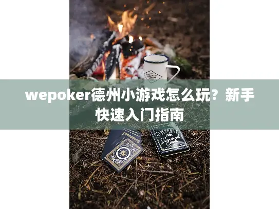 wepoker德州小游戏怎么玩？新手快速入门指南