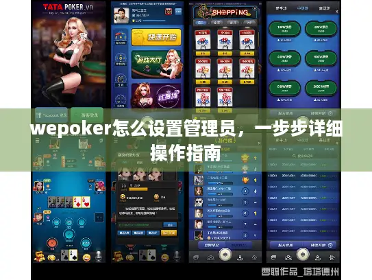 wepoker怎么设置管理员，一步步详细操作指南