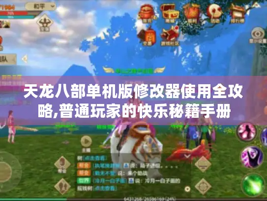 天龙八部单机版修改器使用全攻略,普通玩家的快乐秘籍手册
