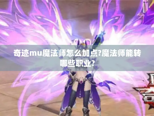 奇迹mu魔法师怎么加点?魔法师能转哪些职业? 奇迹mu魔法师怎么加点?魔法师能转哪些职业?
