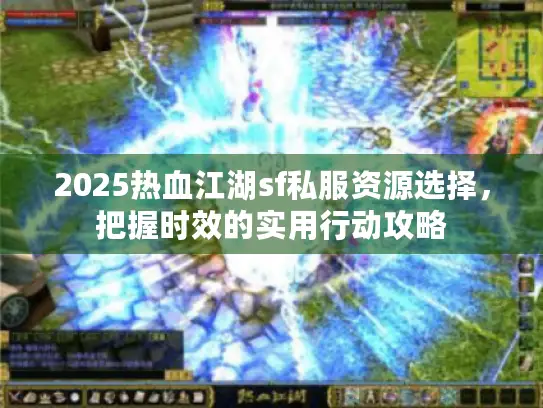 2025热血江湖sf私服资源选择，把握时效的实用行动攻略