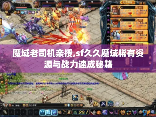 魔域老司机亲授,sf久久魔域稀有资源与战力速成秘籍 魔域老司机亲授,sf久久魔域稀有资源与战力速成秘籍
