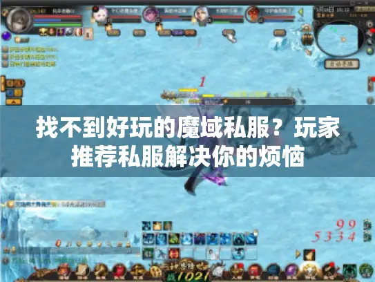 找不到好玩的魔域私服？玩家推荐私服解决你的烦恼