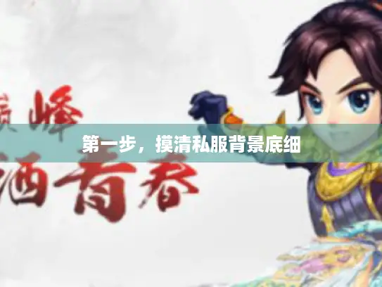 第一步，摸清私服背景底细