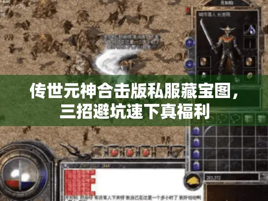 传世元神合击版私服藏宝图，三招避坑速下真福利