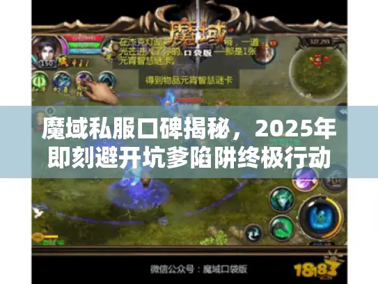 魔域私服口碑揭秘,2025年即刻避开坑爹陷阱终极行动 魔域私服口碑揭秘,2025年即刻避开坑爹陷阱终极行动