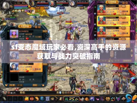sf变态魔域玩家必看,资深高手的资源获取与战力突破指南