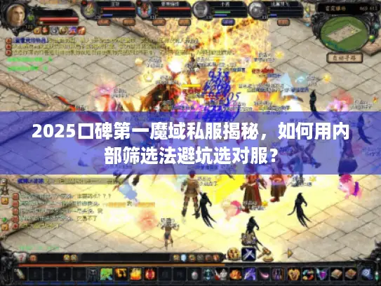 2025口碑第一魔域私服揭秘，如何用内部筛选法避坑选对服？