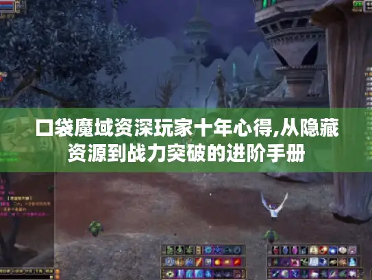 口袋魔域资深玩家十年心得,从隐藏资源到战力突破的进阶手册