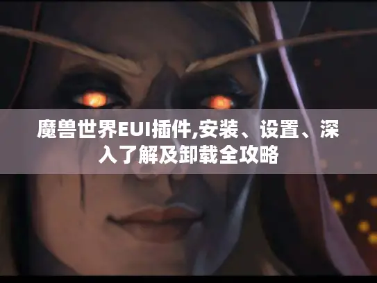 魔兽世界EUI插件,安装、设置、深入了解及卸载全攻略