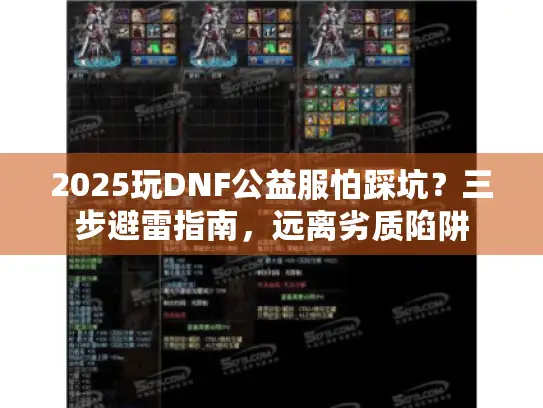 2025玩DNF公益服怕踩坑？三步避雷指南，远离劣质陷阱