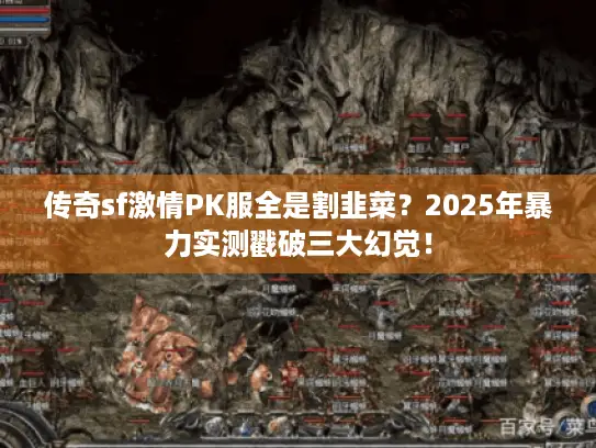 传奇sf激情PK服全是割韭菜？2025年暴力实测戳破三大幻觉！