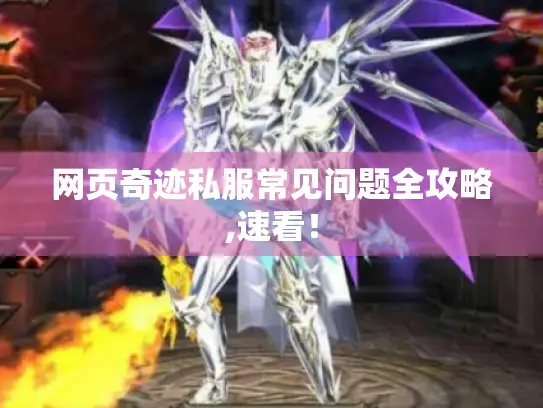 网页奇迹私服常见问题全攻略,速看！