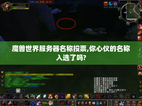 魔兽世界服务器名称投票,你心仪的名称入选了吗? 魔兽世界服务器名称投票,你心仪的名称入选了吗?