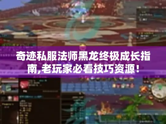 奇迹私服法师黑龙终极成长指南,老玩家必看技巧资源! 奇迹私服法师黑龙终极成长指南,老玩家必看技巧资源!