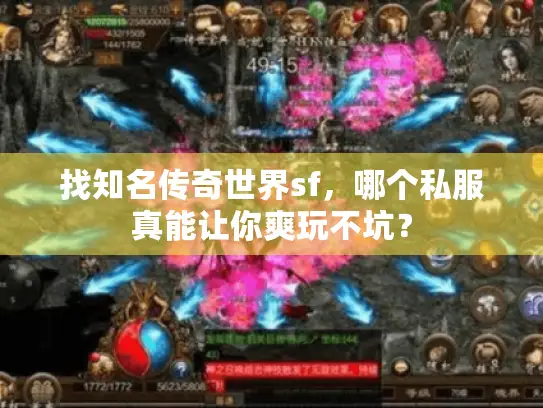 找知名传奇世界sf,哪个私服真能让你爽玩不坑? 找知名传奇世界sf,哪个私服真能让你爽玩不坑?