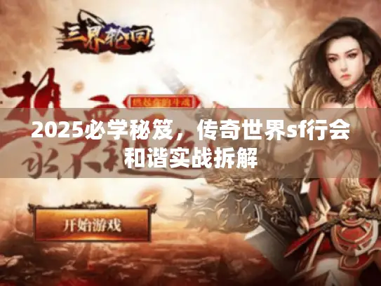 2025必学秘笈，传奇世界sf行会和谐实战拆解