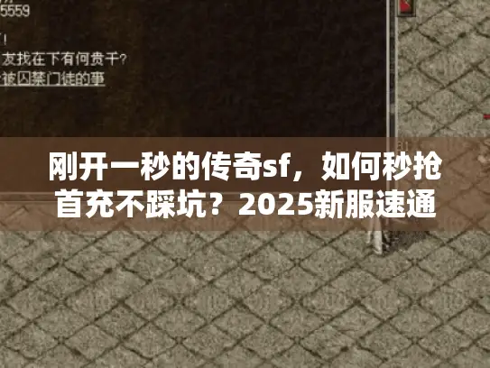 刚开一秒的传奇sf，如何秒抢首充不踩坑？2025新服速通实战秘笈