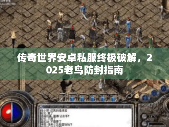 传奇世界安卓私服终极破解，2025老鸟防封指南